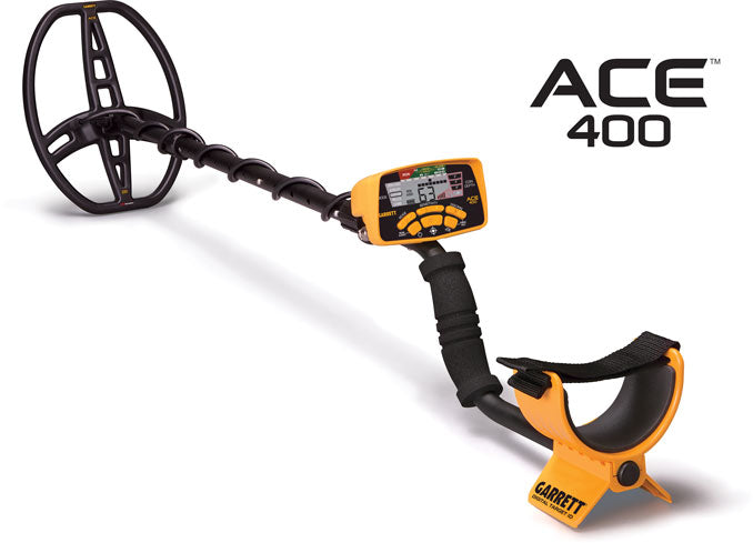 ACE 400 Metal Detector with 8.5" x 11" DD Coil