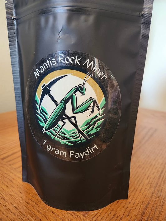 Mantis Rock Miner Paydirt - 1 gram