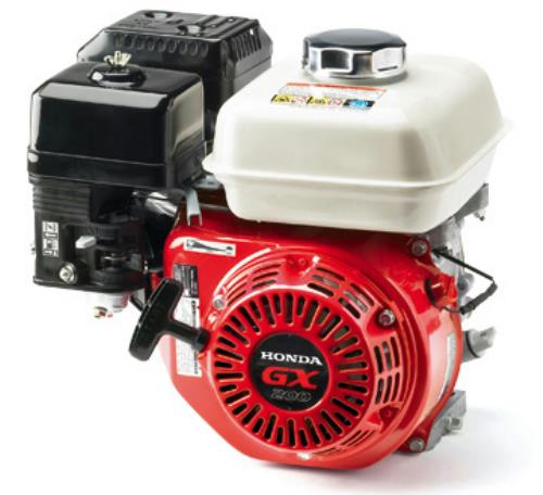 K & M Krusher - Rock/Ore Crusher 5.5HP Honda Gas Motor 14" Drum 3" Infeed-Rockwell #58 Hammers